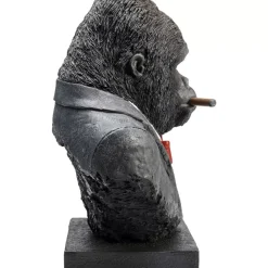 KARE Design Deko & Geschenkartikel-Deko Objekt Smoking Gorilla
