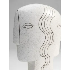 KARE Design Deko & Geschenkartikel-Deko Objekt Symmetric Face 28Cm