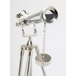 KARE Design Deko & Geschenkartikel-Deko Objekt Telescope Silber 125Cm