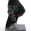 KARE Design Deko & Geschenkartikel-Deko Objekt Thinking Gorilla Head