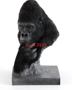 KARE Design Deko & Geschenkartikel-Deko Objekt Thinking Gorilla Head