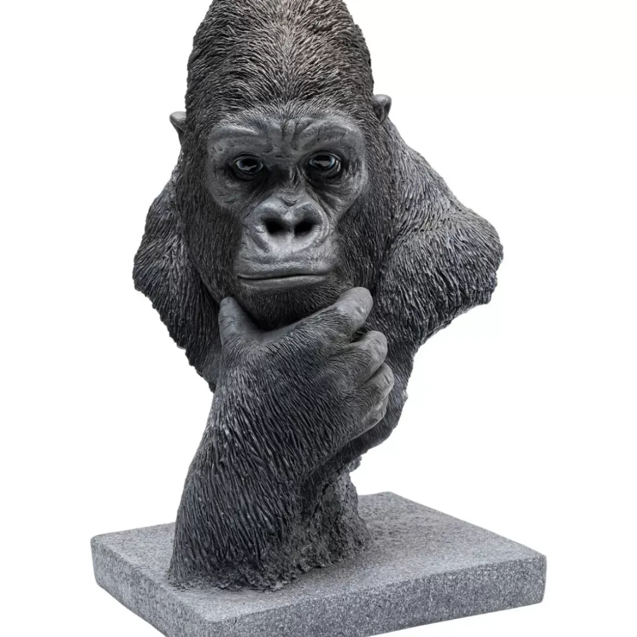 KARE Design Deko & Geschenkartikel-Deko Objekt Thinking Gorilla Head