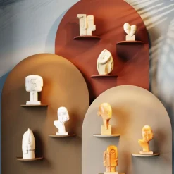 KARE Design Deko & Geschenkartikel-Deko Objekt Thought Braun 27Cm