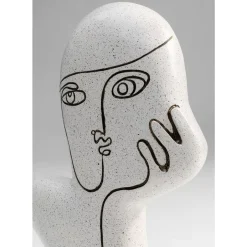 KARE Design Deko & Geschenkartikel-Deko Objekt Thought Weis 27Cm