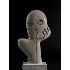 KARE Design Deko & Geschenkartikel-Deko Objekt Thought Weis 27Cm