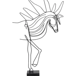 KARE Design Deko & Geschenkartikel-Deko Objekt Wire Horse 51Cm