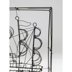 KARE Design Deko & Geschenkartikel-Deko Objekt Wire Sail Boat 28Cm