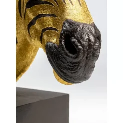 KARE Design Deko & Geschenkartikel-Deko Objekt Zebra Gold