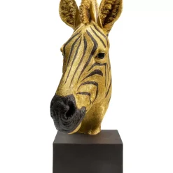 KARE Design Deko & Geschenkartikel-Deko Objekt Zebra Gold