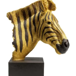 KARE Design Deko & Geschenkartikel-Deko Objekt Zebra Gold