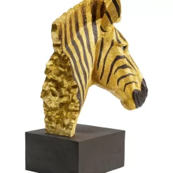 KARE Design Deko & Geschenkartikel-Deko Objekt Zebra Gold