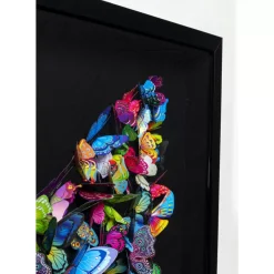 KARE Design Bilder-Deko Rahmen Farfalla 120X120Cm
