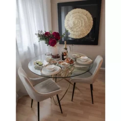 KARE Design Bilder-Deko Rahmen Golden Snail 120X120Cm