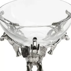 KARE Design Deko & Geschenkartikel-Deko Schale Happy Elephants O32Cm