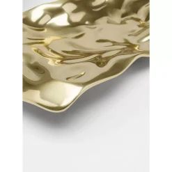 KARE Design Deko & Geschenkartikel-Deko Schale Jade Gold 48X22Cm