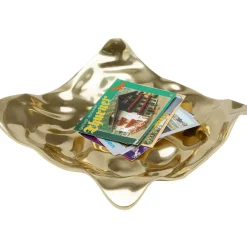 KARE Design Deko & Geschenkartikel-Deko Schale Jade Gold 31X29Cm