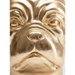 KARE Design Aufbewahrung & Ordnung-Deko Ubertopf Bulldog Gold