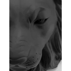 KARE Design Aufbewahrung & Ordnung-Deko Ubertopf Lion Schwarz