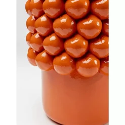 KARE Design Aufbewahrung & Ordnung-Deko Ubertopf Orange Juice 33Cm