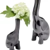 KARE Design Vasen-Deko Vase Buddy Anthrazit (2/Set)