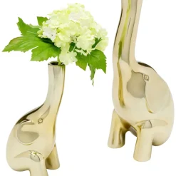 KARE Design Vasen-Deko Vase Buddy Gold (2/Set)