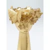 KARE Design Vasen-Deko Vase Flowercrown Gold 41Cm