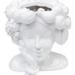 KARE Design Vasen-Deko Vase Fruity Weis 29Cm