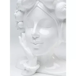 KARE Design Vasen-Deko Vase Fruity Weis 29Cm