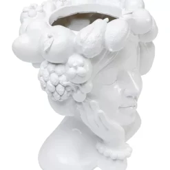 KARE Design Vasen-Deko Vase Fruity Weis 29Cm