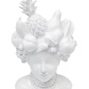 KARE Design Vasen-Deko Vase Fruity Weis 37Cm