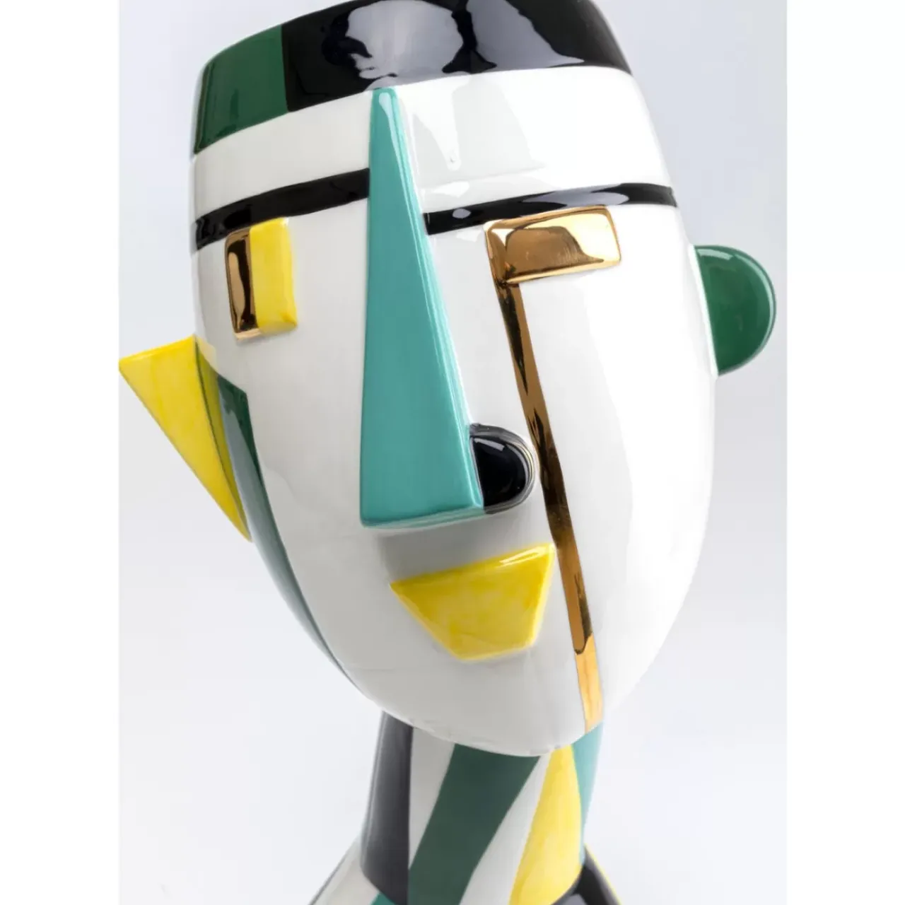 KARE Design Vasen-Deko Vase Happy Face 43Cm