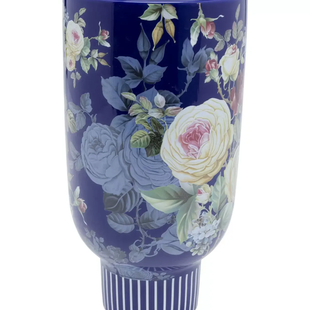 KARE Design Vasen-Deko Vase Rose Magic Blau 27Cm