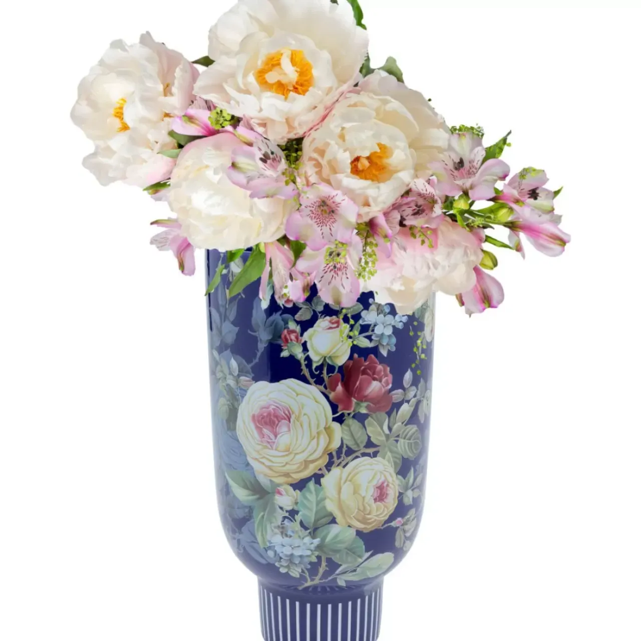 KARE Design Vasen-Deko Vase Rose Magic Blau 27Cm