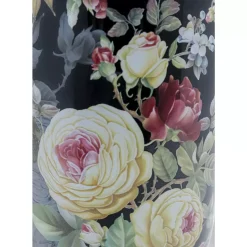 KARE Design Vasen-Deko Vase Rose Magic Schwarz 27Cm