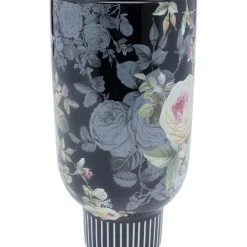 KARE Design Vasen-Deko Vase Rose Magic Schwarz 27Cm