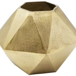 KARE Design Vasen-Deko Vase Sacramento Champagner Gold 24Cm