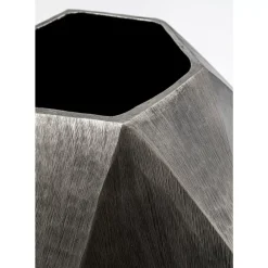 KARE Design Vasen-Deko Vase Sacramento Silber Antik 24Cm
