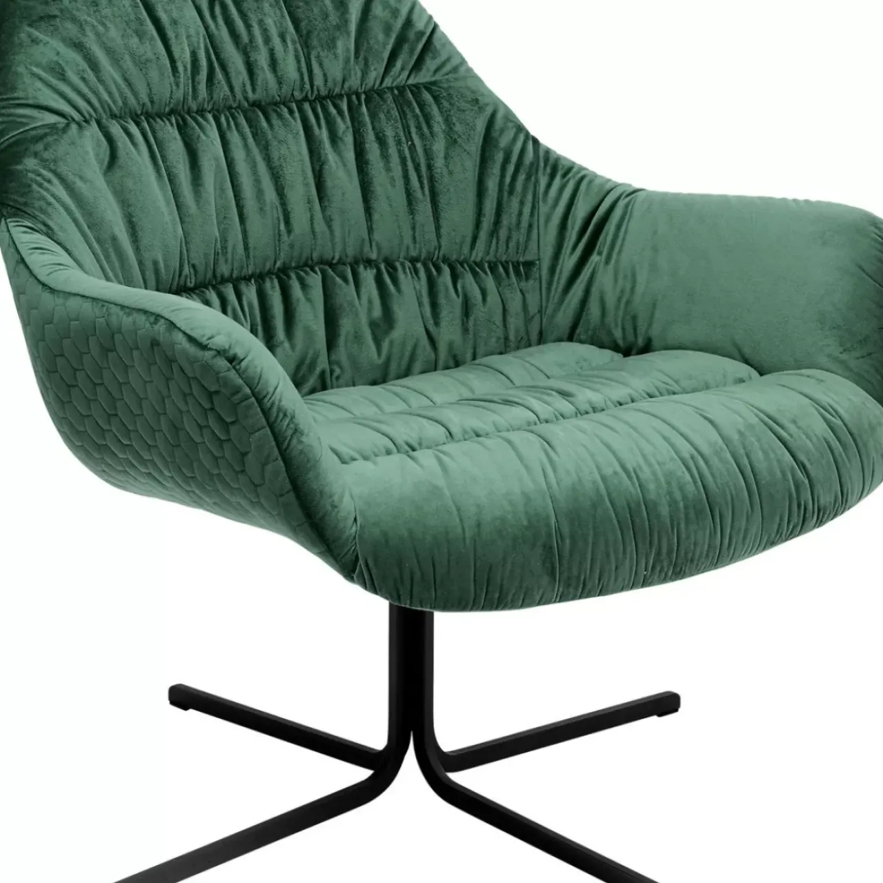 KARE Design Sessel-Drehsessel Bristol Grun