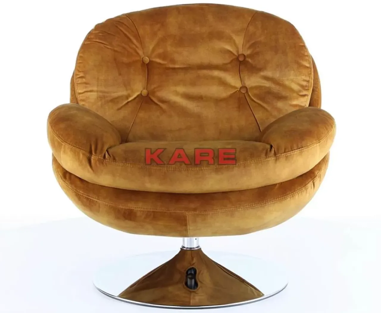 KARE Design Sessel-Drehsessel Cosy Amber