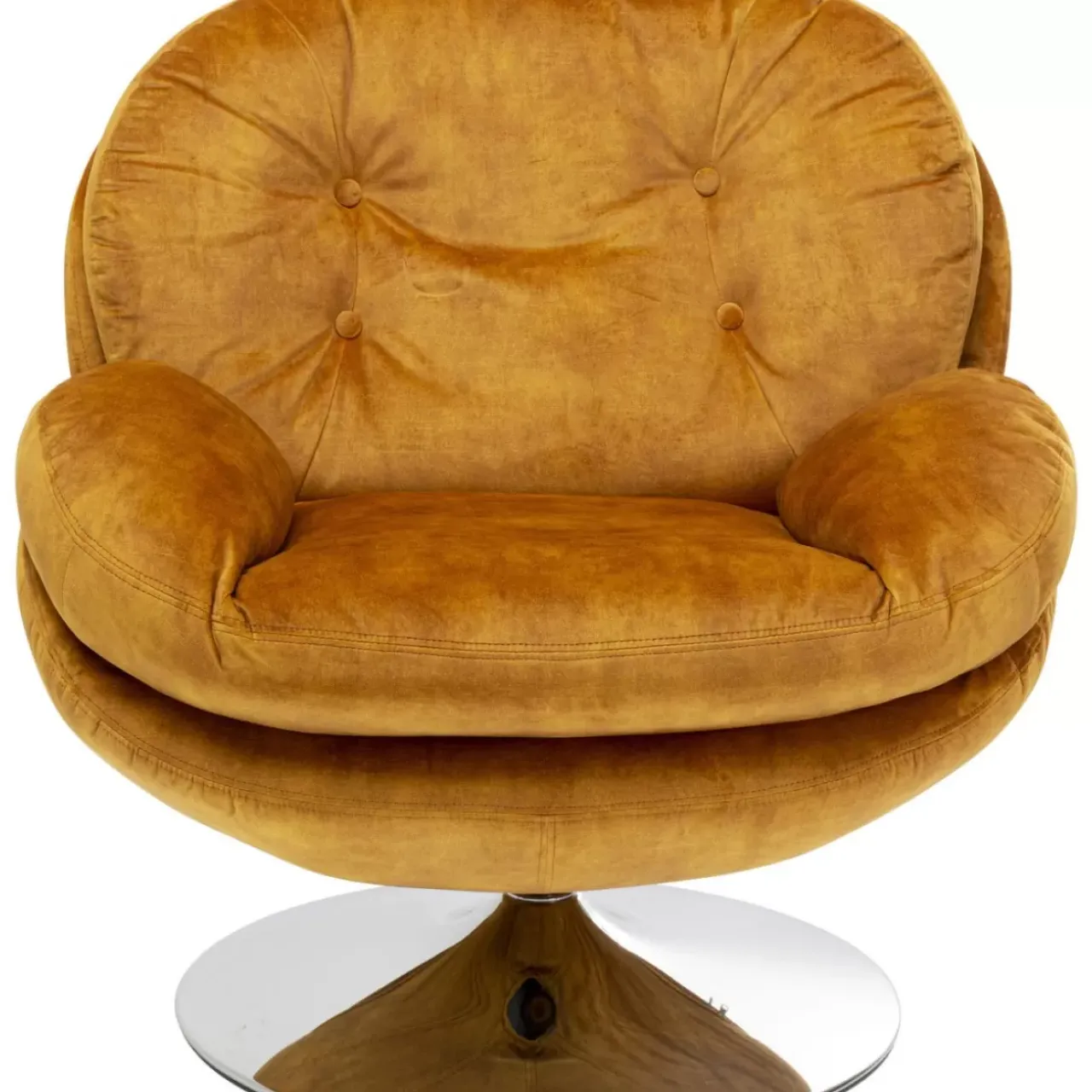 KARE Design Sessel-Drehsessel Cosy Amber