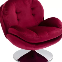 KARE Design Sessel-Drehsessel Cosy Berry