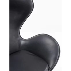 KARE Design Sessel-Drehsessel Lounge Black Walnut