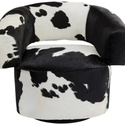 KARE Design Sessel-Drehsessel Maye Cow