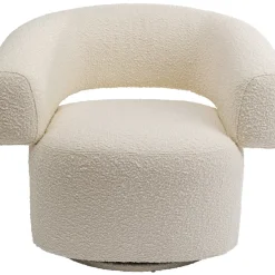 KARE Design Sessel-Drehsessel Maye Creme