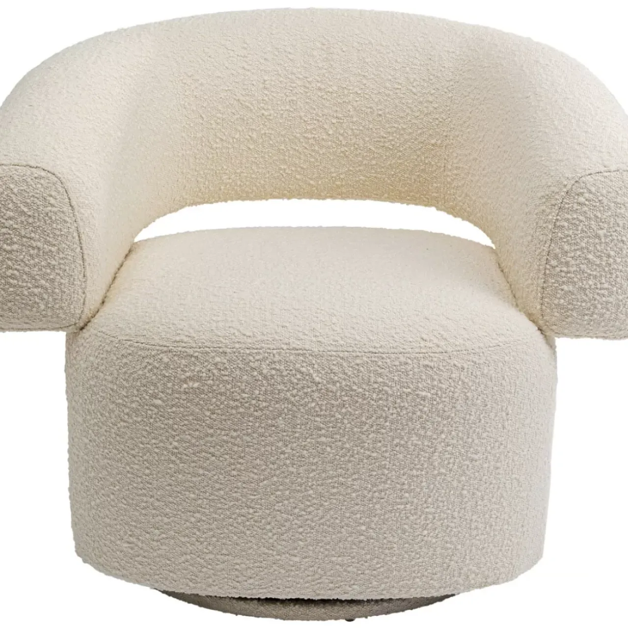 KARE Design Sessel-Drehsessel Maye Creme