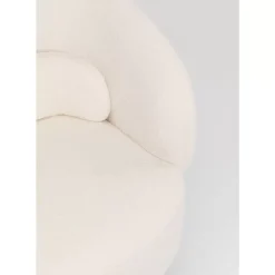 KARE Design Sessel-Drehsessel Orion Weis