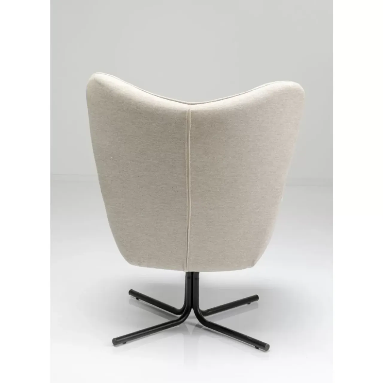 KARE Design Sessel-Drehsessel Oscar Creme