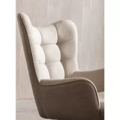 KARE Design Sessel-Drehsessel Oscar Creme