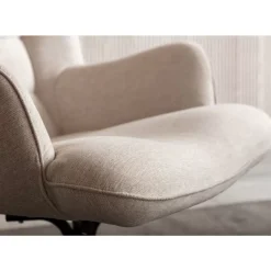KARE Design Sessel-Drehsessel Oscar Creme