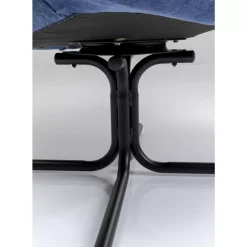 KARE Design Sessel-Drehsessel Oscar Denim